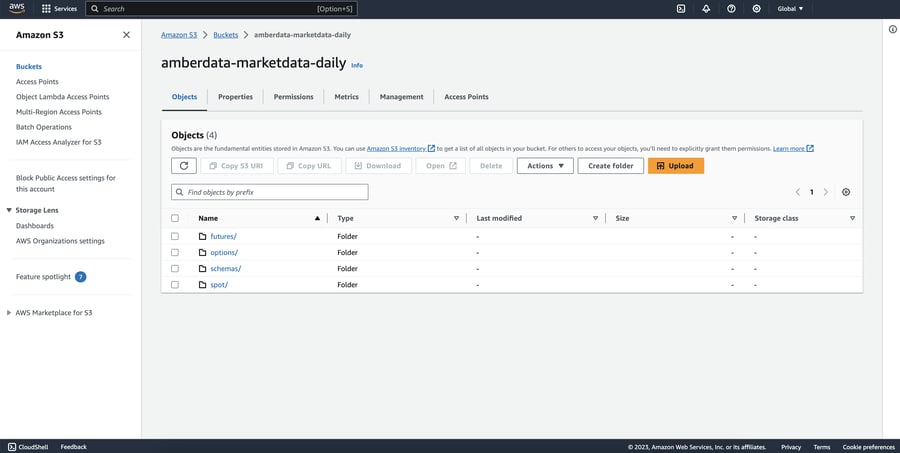 Amberdata Data Delivery