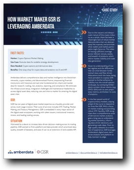 Best Crypto Market & Blockchain API | Amberdata
